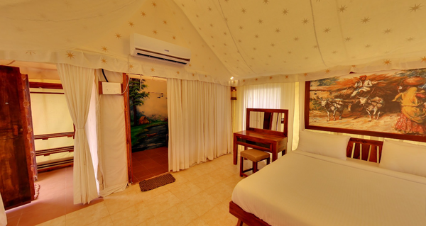 Khed Shivapur (Pune): Stay in AC Luxury Tent (River view), All meal, Activities & MORE!