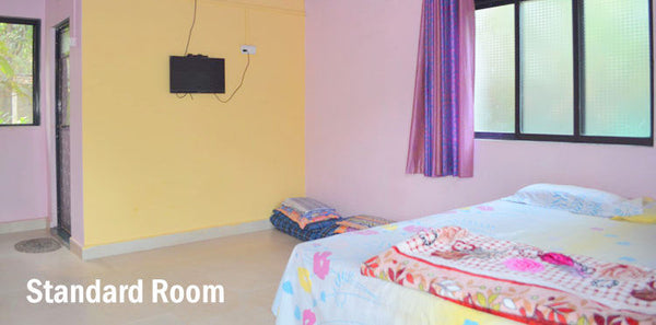 Diveagar Beach : Stay in AC Standard Room, Parasailing, Welcome drink, Breakfast & MORE!