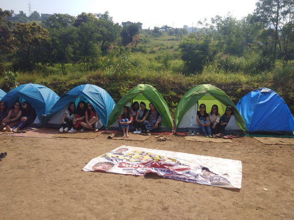 Pawna (Campsite R4): Lakeside camping with magnificent view of Tung fort & Pawna lake