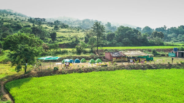 Pawna (Campsite R4): Lakeside camping with magnificent view of Tung fort & Pawna lake