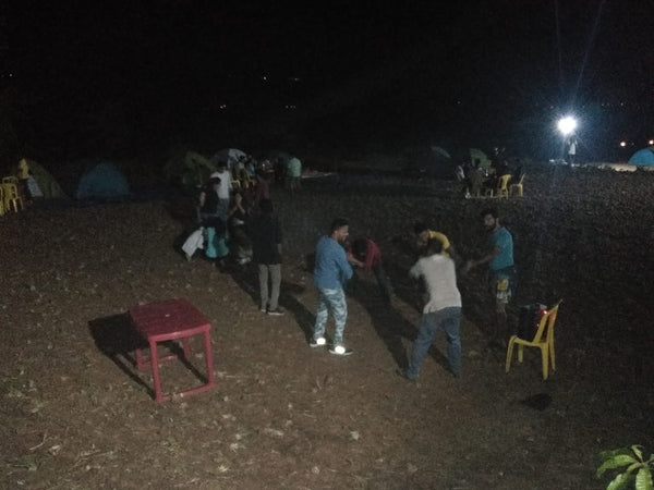 Pawna (Campsite R4): Lakeside camping with magnificent view of Tung fort & Pawna lake