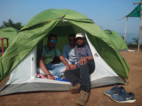 Pawna (Campsite R4): Lakeside camping with magnificent view of Tung fort & Pawna lake