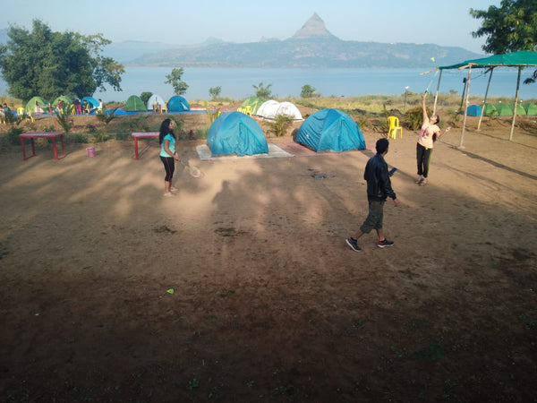 Pawna (Campsite R4): Lakeside camping with magnificent view of Tung fort & Pawna lake