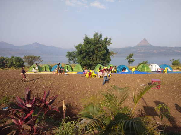 Pawna (Campsite R4): Lakeside camping with magnificent view of Tung fort & Pawna lake
