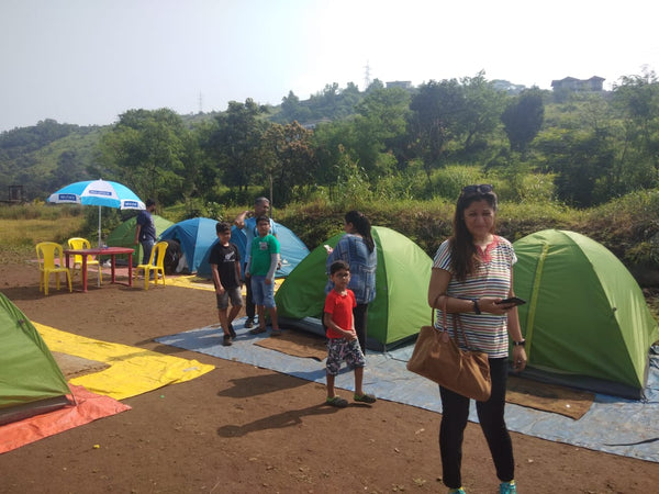 Pawna (Campsite R4): Lakeside camping with magnificent view of Tung fort & Pawna lake