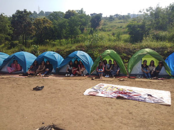 Pawna (Campsite R4): Lakeside camping with magnificent view of Tung fort & Pawna lake