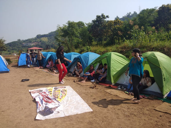 Pawna (Campsite R4): Lakeside camping with magnificent view of Tung fort & Pawna lake