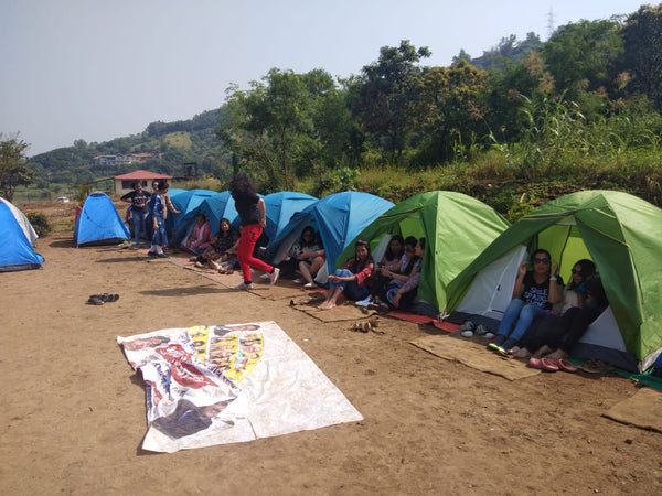 Pawna (Campsite R4): Lakeside camping with magnificent view of Tung fort & Pawna lake