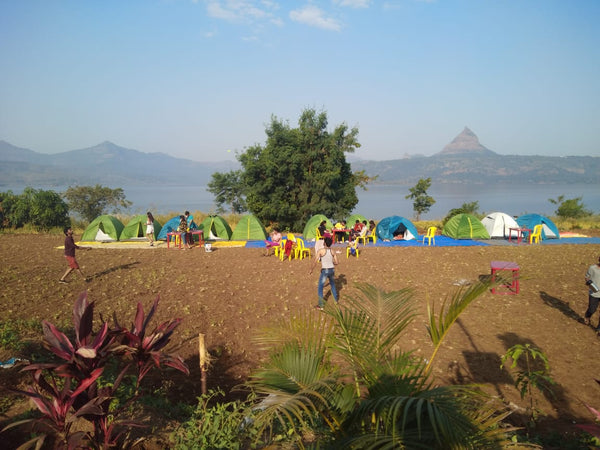 Pawna (Campsite R4): Lakeside camping with magnificent view of Tung fort & Pawna lake