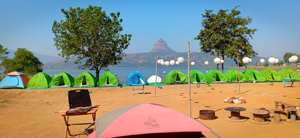 Pawna: Lakeside camping with magnificent view of Tung fort & Pawna lake