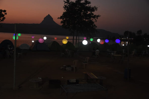Pawna: Lakeside camping with magnificent view of Tung fort & Pawna lake