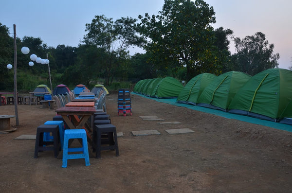 Pawna: Lakeside camping with magnificent view of Tung fort & Pawna lake