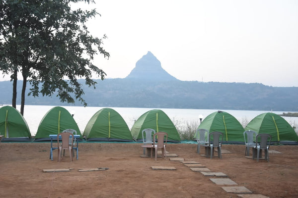 Pawna: Lakeside camping with magnificent view of Tung fort & Pawna lake