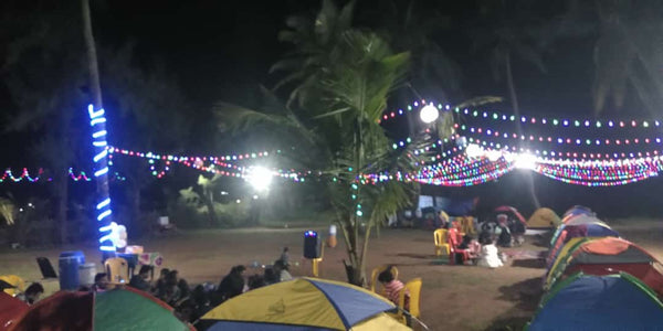 Beachside camping at Shrivardhan (Raptor Camping)