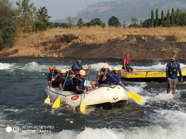 River rafting in Karjat (Most adventurous river rafting in Maharashtra)