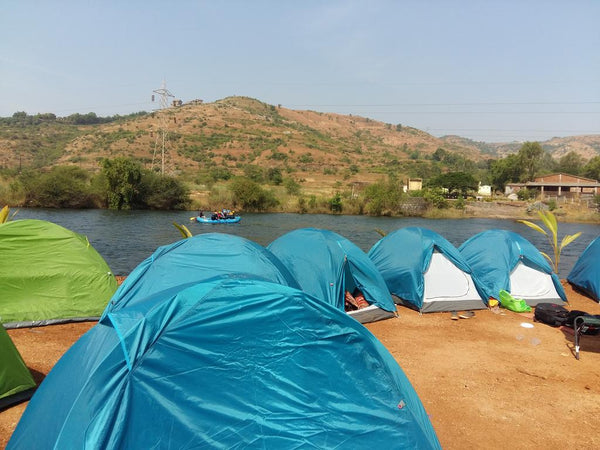 Pawna (Campsite R1): Riverside camping at Pawna (Pawna Lake/ Pawna Dam)