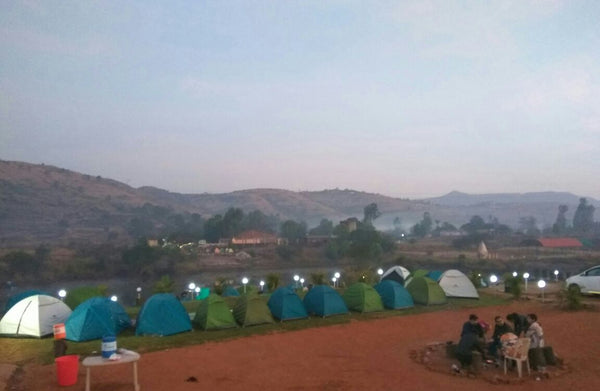 Pawna (Campsite R1): Riverside camping at Pawna (Pawna Lake/ Pawna Dam)