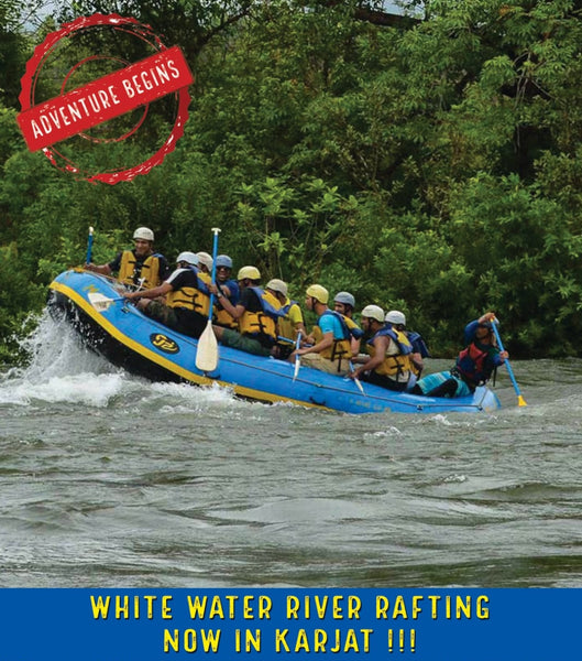 River rafting in Karjat (Most adventurous river rafting in Maharashtra)