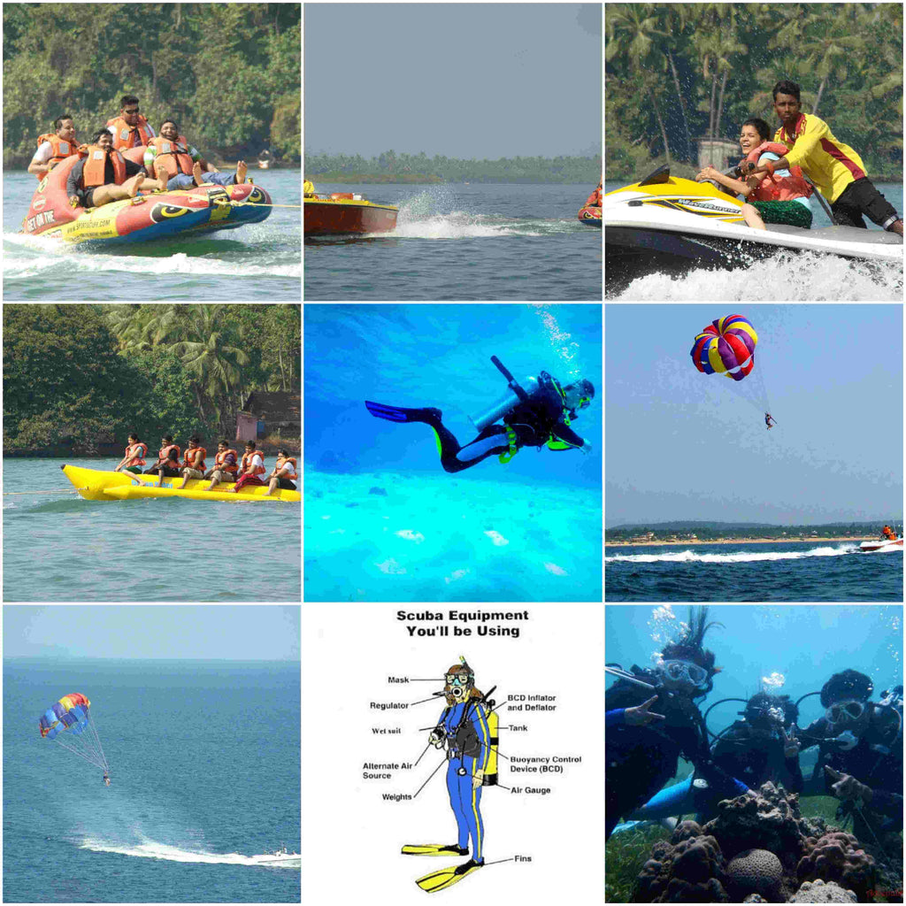 Goa: Scuba Diving, Parasailing & All Water Sports (Pickup & Drop to Hotel Included)