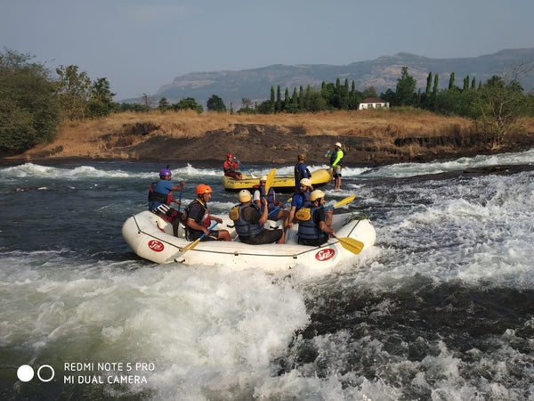 River rafting in Karjat (Most adventurous river rafting in Maharashtra)